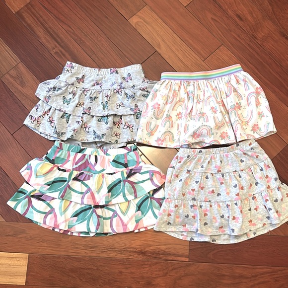 Other - Lot of 4 girls skorts from size 5 to 5/6.